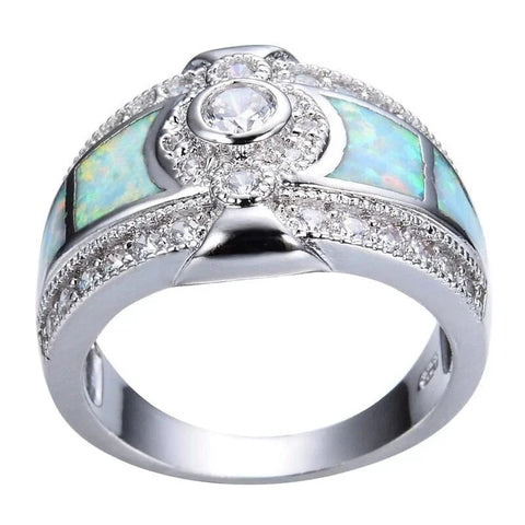 The Delphine Crystal Ring - Multiple Colors
