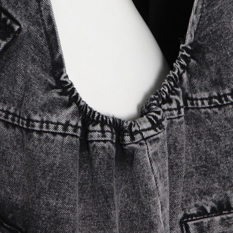The Dakota Oversized Denim Overalls
