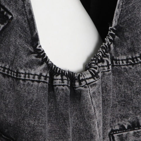 The Dakota Oversized Denim Overalls