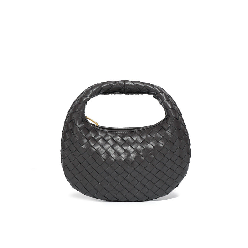 Mini sac à boulettes, sac messager à bandoulière en chaîne de niche, sac à main léger et luxueux à texture 