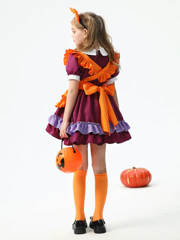 Halloween Children's Lolita Pumpkin Dress