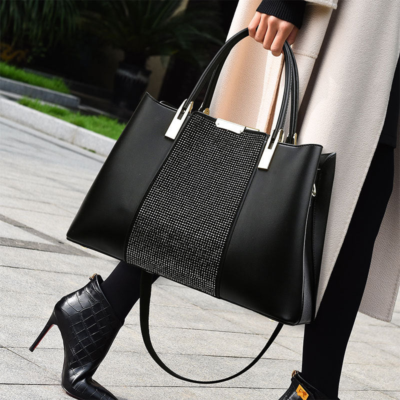 Tasche Große Kapazität Handtasche Erweiterte Büro Nische Design Elegante Handtasche Frauen 