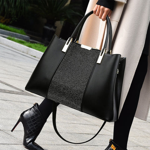 Bag Large Capacity Handbag Advanced Office Niche Design Elegant Handbag Women