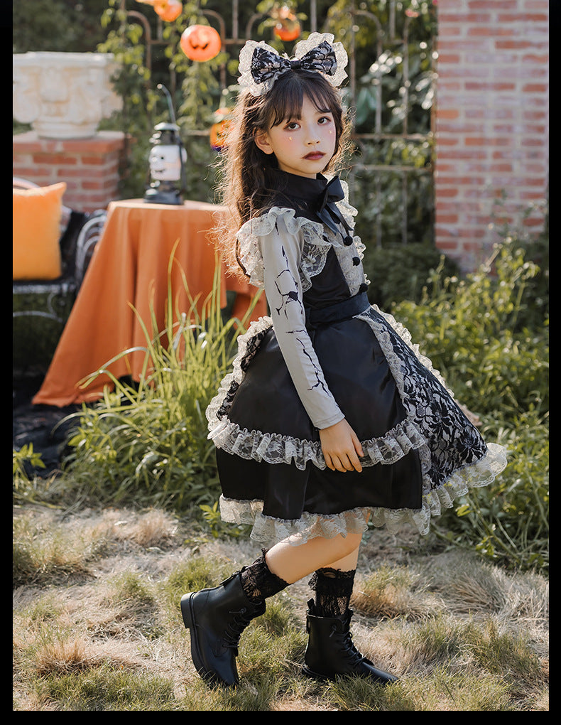 Halloween Costume Children's Loli Lace Dress