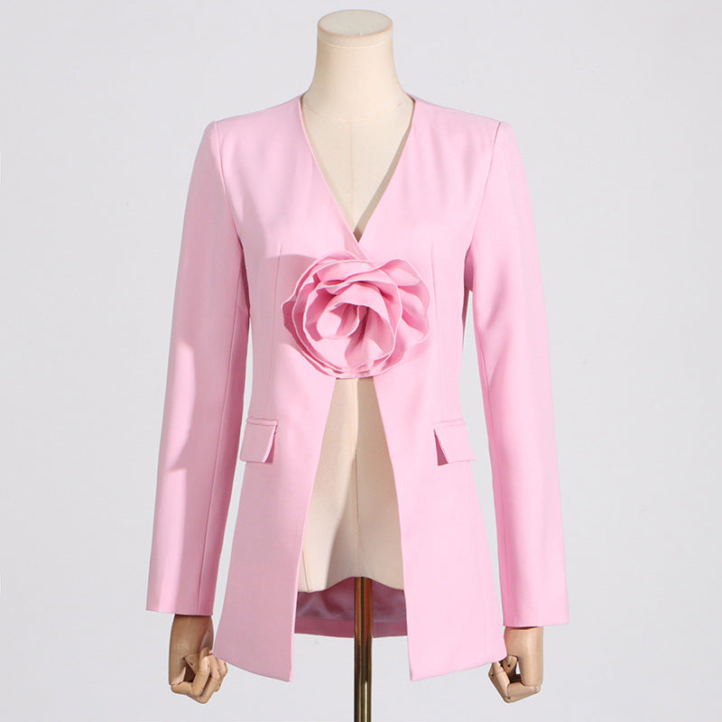 BLAZER MIT BLUME