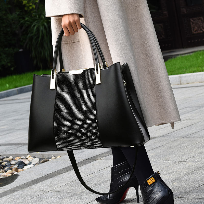 Sac à main de grande capacité pour femme, design de niche de bureau avancé, élégant 