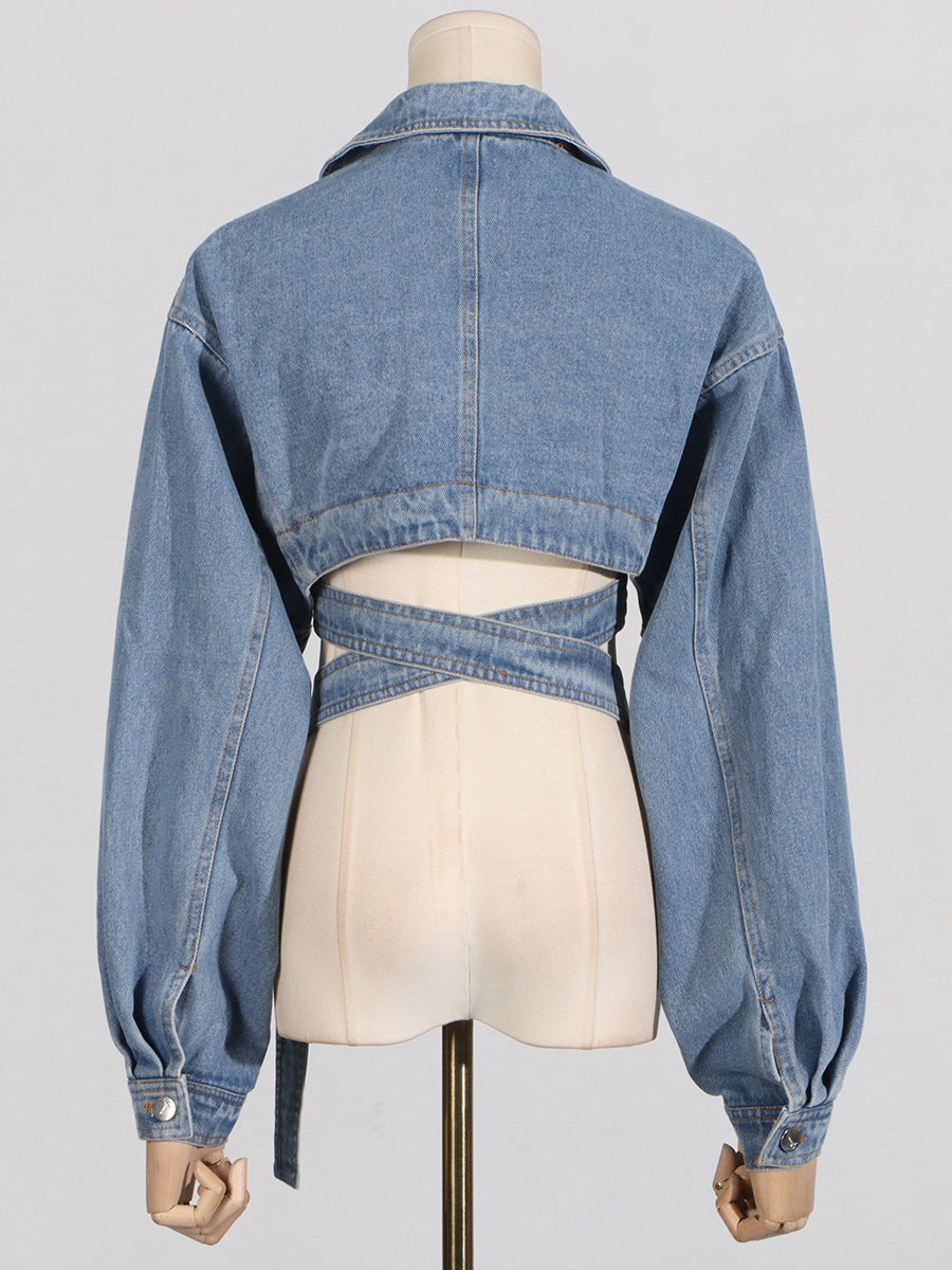 Cropped Denim Jacket