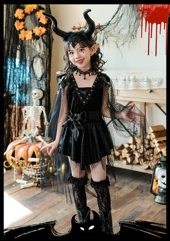 Halloween children's role play costumes devil witch performance costumes