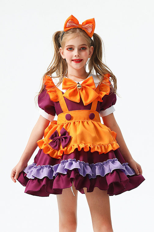 Halloween Children's Lolita Pumpkin Dress