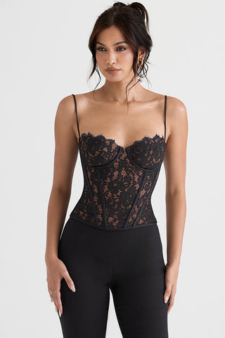 Rose Lace Underwired Bodice