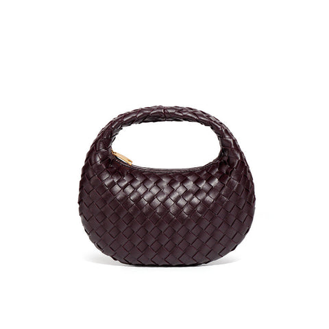 Mini sac à boulettes, sac messager à bandoulière en chaîne de niche, sac à main léger et luxueux à texture 