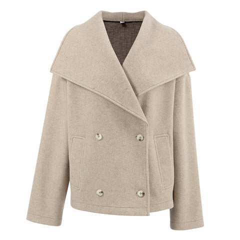 Khaki Long Sleeve Coat