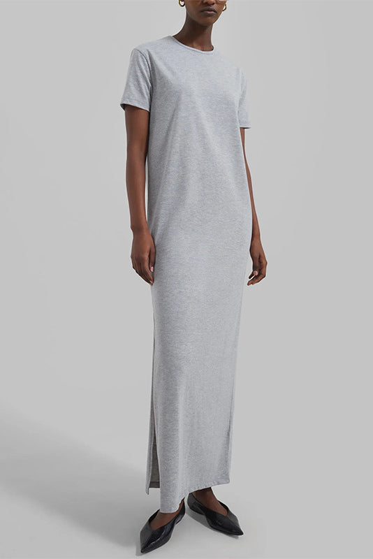 T-SHIRT MAXI SLIT DRESS