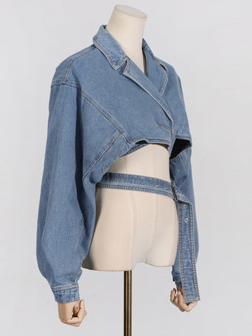 Cropped Denim Jacket