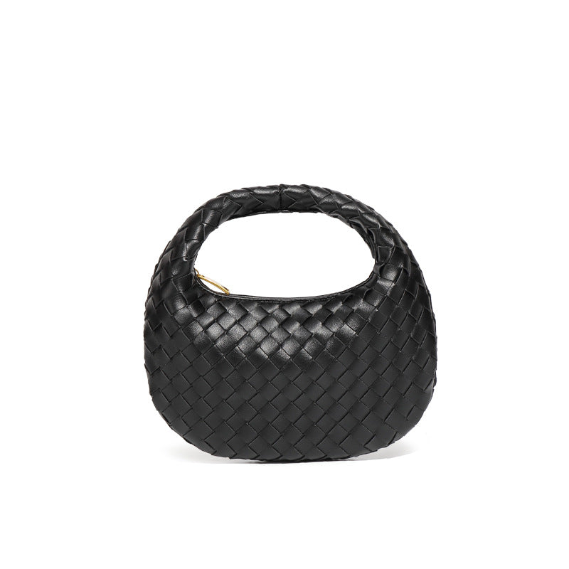 Mini sac à boulettes, sac messager à bandoulière en chaîne de niche, sac à main léger et luxueux à texture 