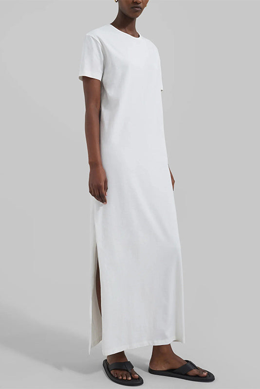 T-SHIRT MAXI SLIT DRESS