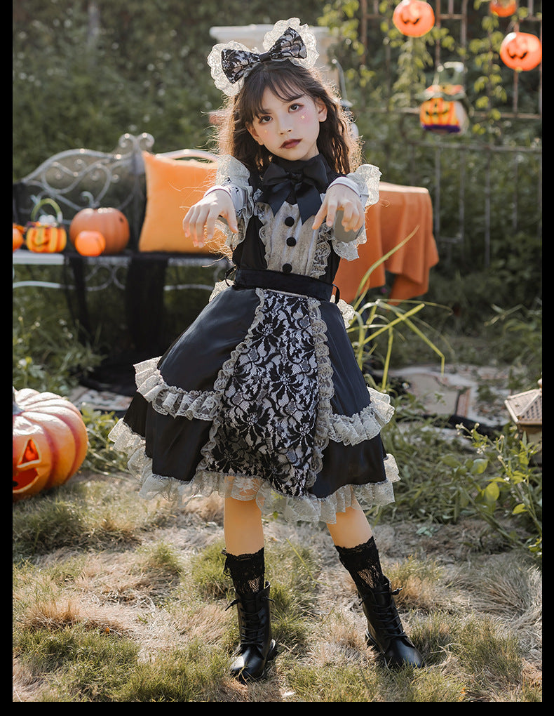 Halloween Costume Children's Loli Lace Dress