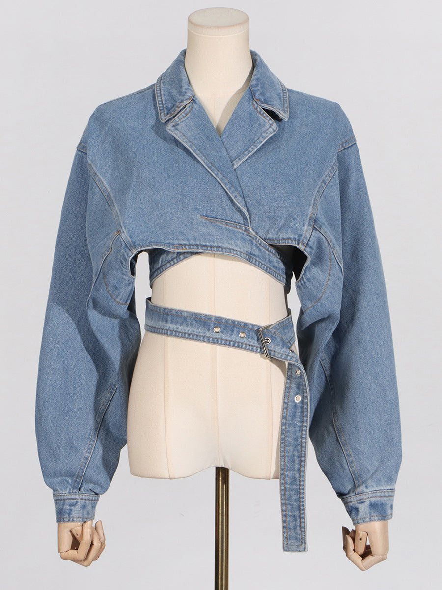 Cropped Denim Jacket