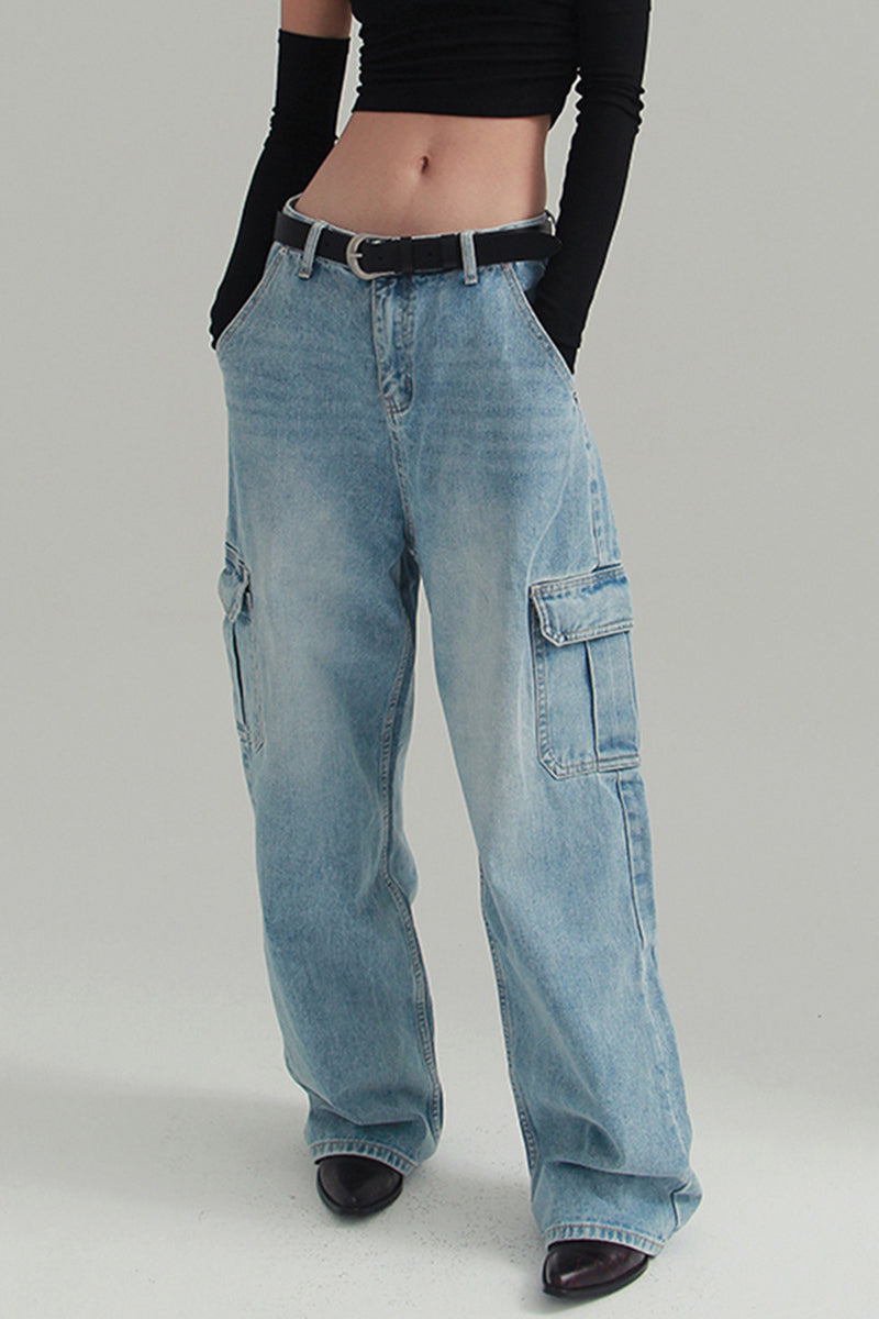 Loose Wide Leg denim Jeans