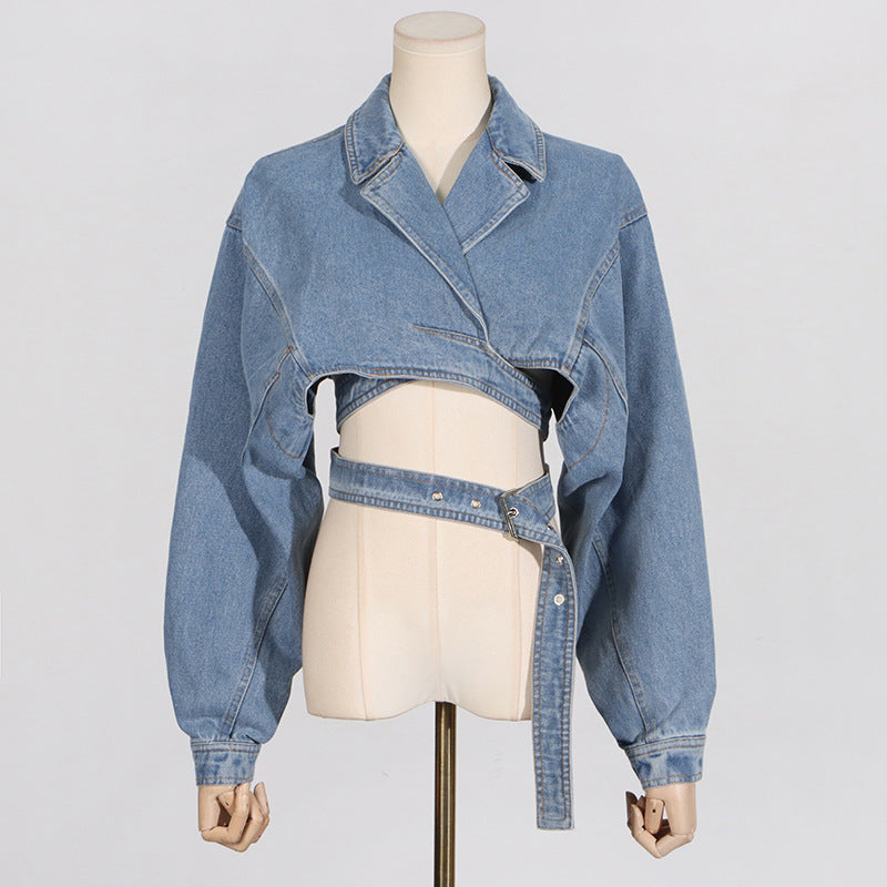 Cropped Denim Jacket