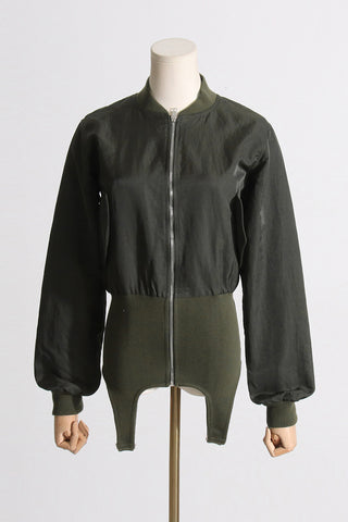 Convertible Bomber Jacket