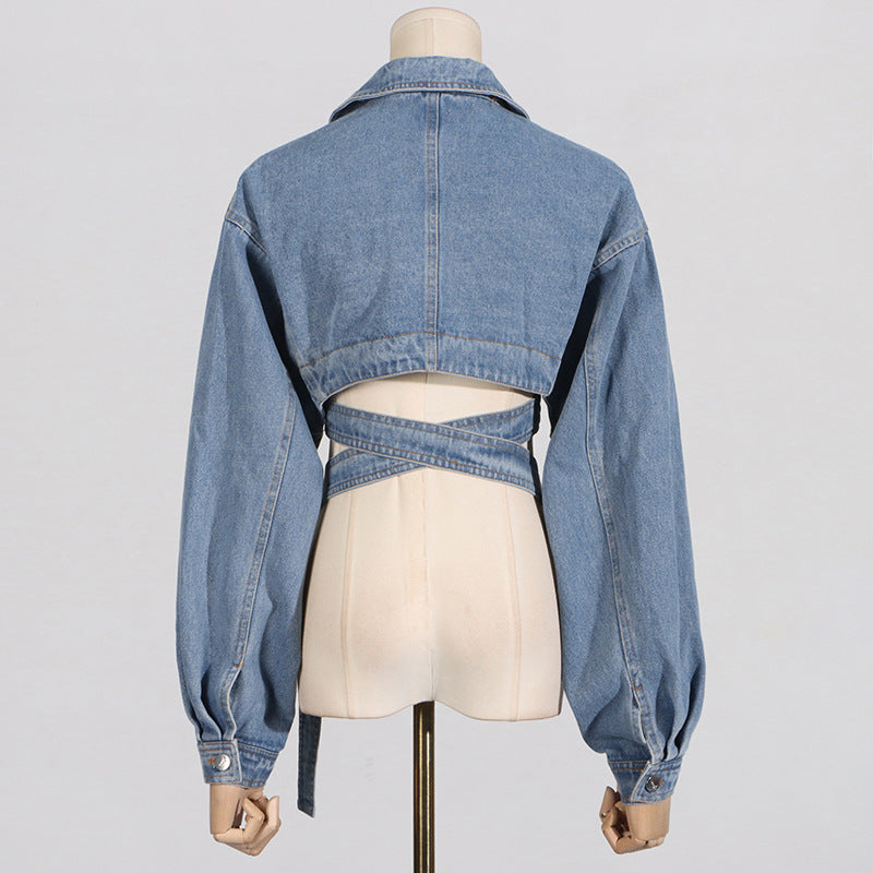 Cropped Denim Jacket