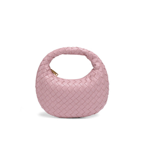 Mini sac à boulettes, sac messager à bandoulière en chaîne de niche, sac à main léger et luxueux à texture 