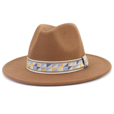 Chapeau en laine ethnique Chapeau en laine pour homme britannique 