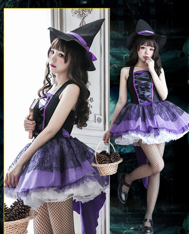 Halloween vampire adult costume cosplay witch costume wizard set