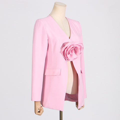 BLAZER MIT BLUME