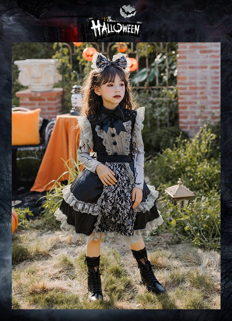 Halloween Costume Children's Loli Lace Dress