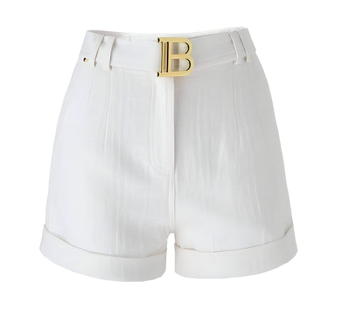 The Bey High-Waist Denim Shorts - Multiple Colors