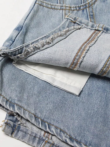 The Shelby High Waist Denim Shorts  - Multiple Colors