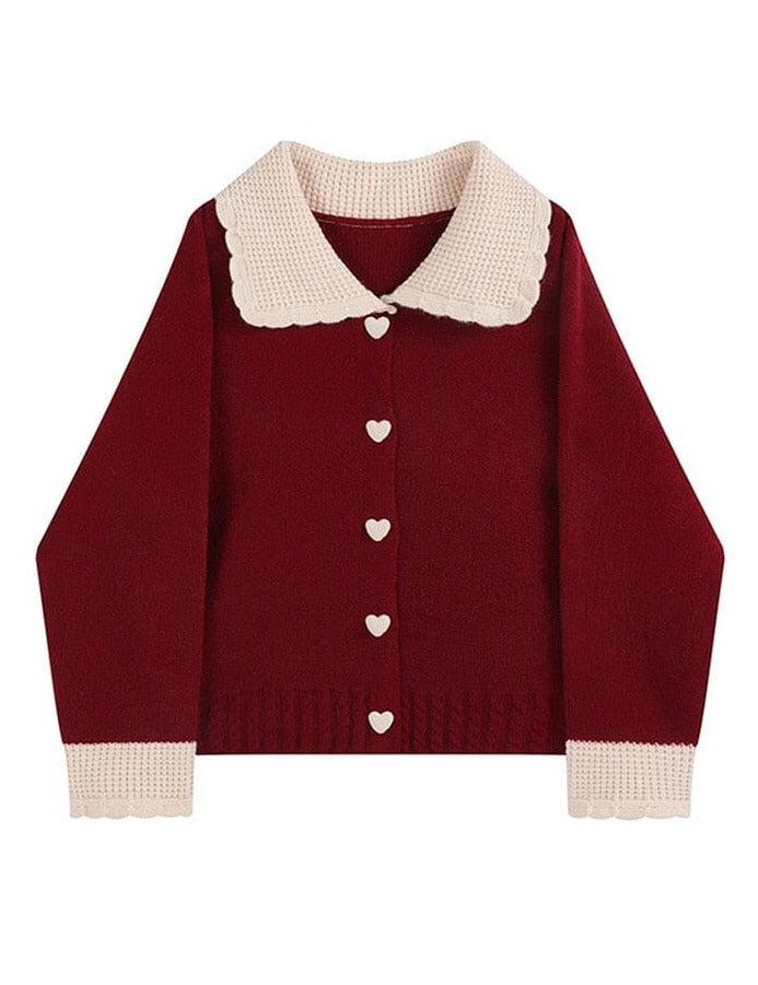 The Cardinal Oversized Knitted Sweater- Multiple Colors