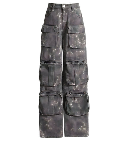 The Denver High Waist Oversized Camouflage Cargo Pants