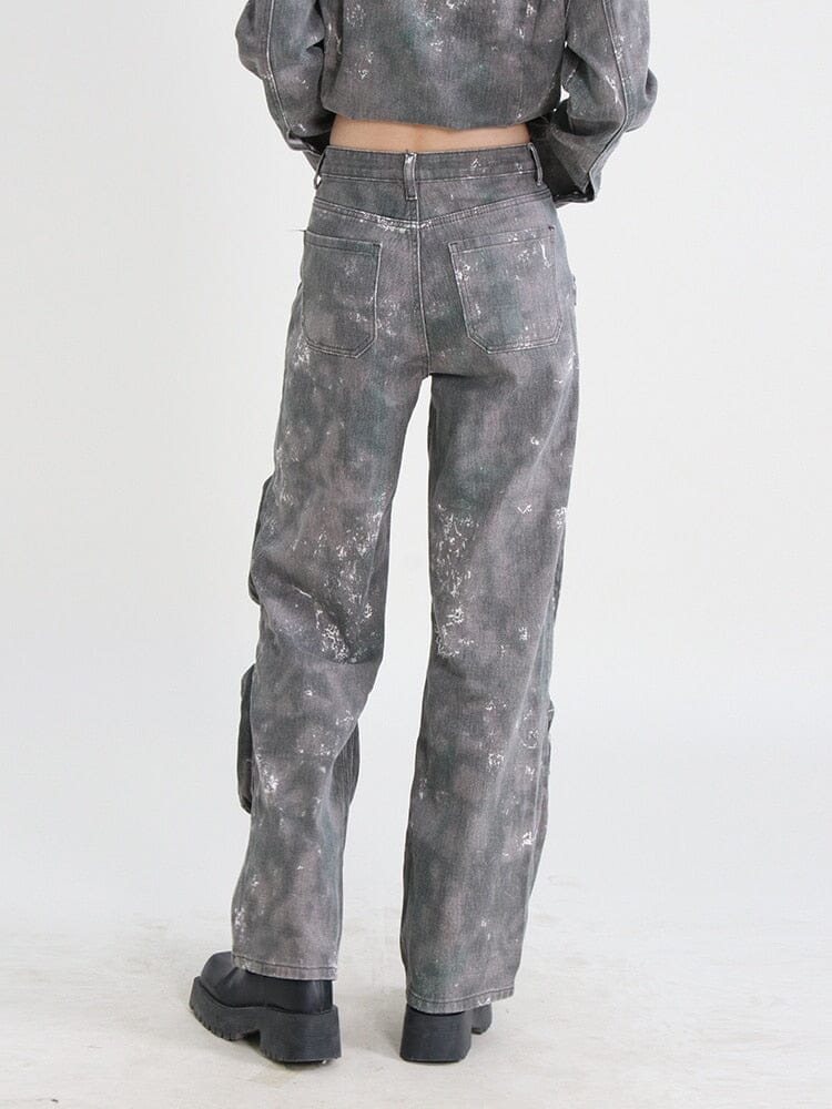 The Denver High Waist Oversized Camouflage Cargo Pants