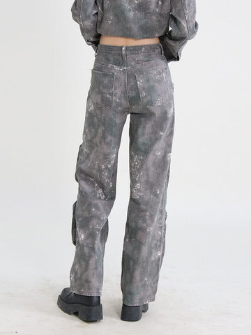 The Denver High Waist Oversized Camouflage Cargo Pants
