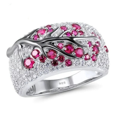 The Plum Blossom Band Ring