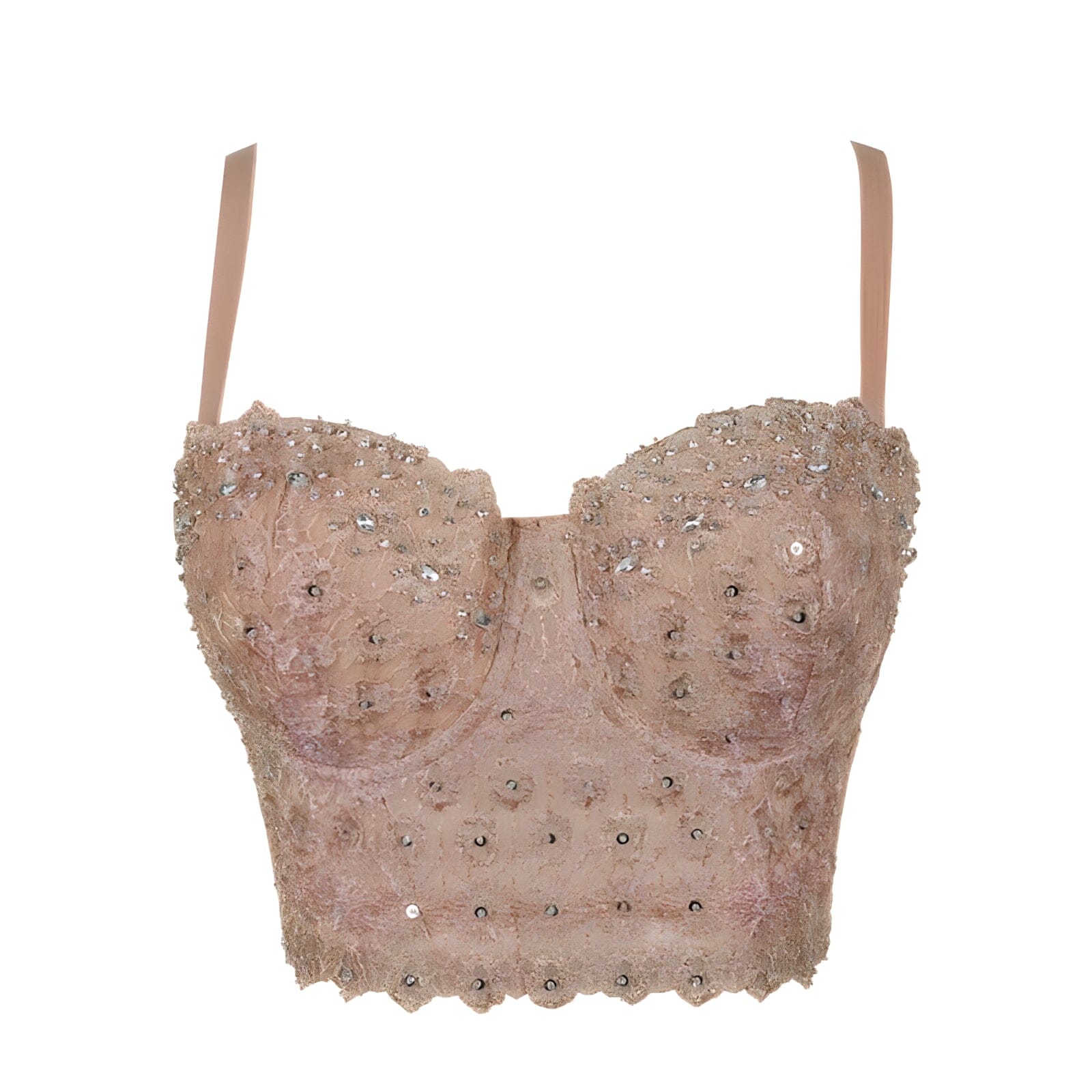 Camisole à strass Ayanna Crop Top - Plusieurs couleurs