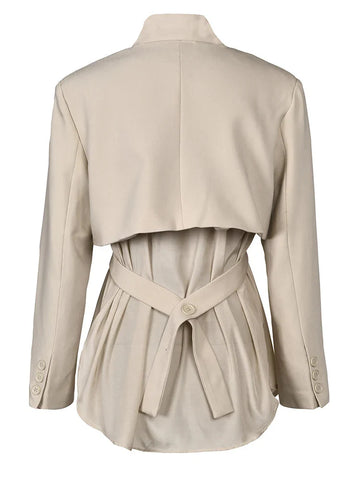 The Cordelia Two Piece Long Sleeve Shirt Blouse