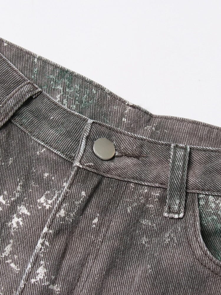 The Denver High Waist Oversized Camouflage Cargo Pants