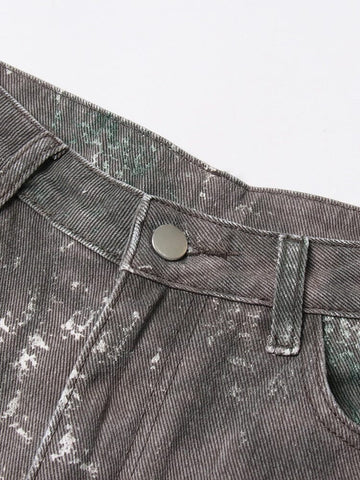 The Denver High Waist Oversized Camouflage Cargo Pants