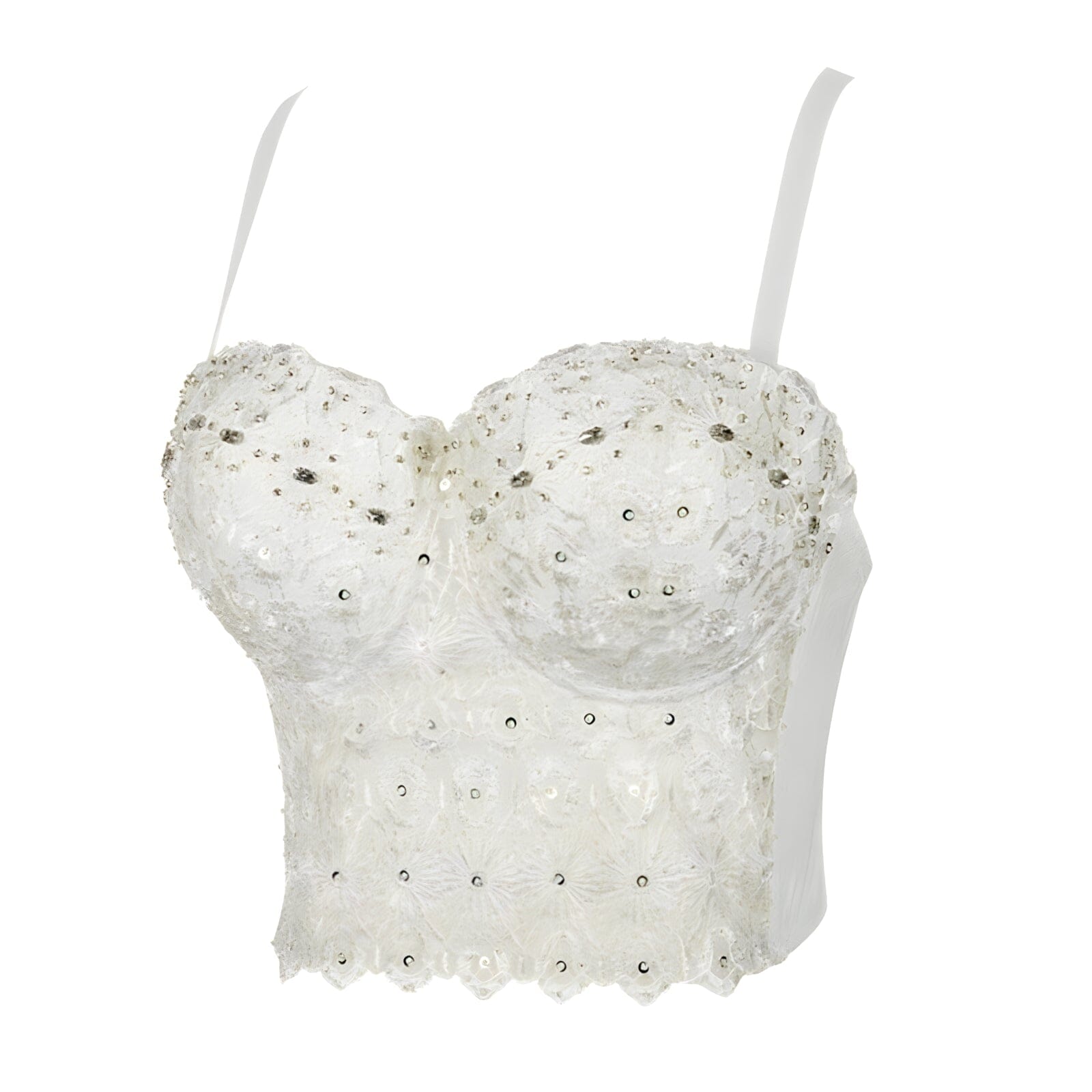 Camisole à strass Ayanna Crop Top - Plusieurs couleurs