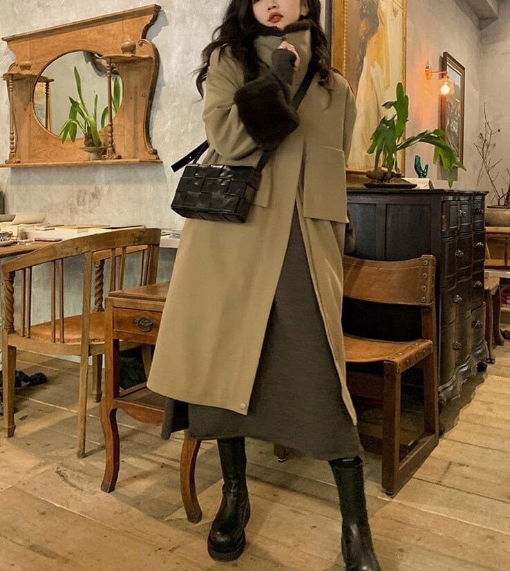 The Evie Long Tail Winter Overcoat