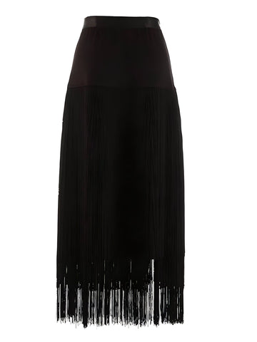 The Pamela High Waist Tassel Skirt - Multiple Colors