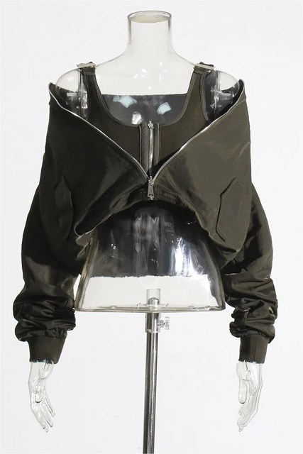 Convertible Bomber Jacket