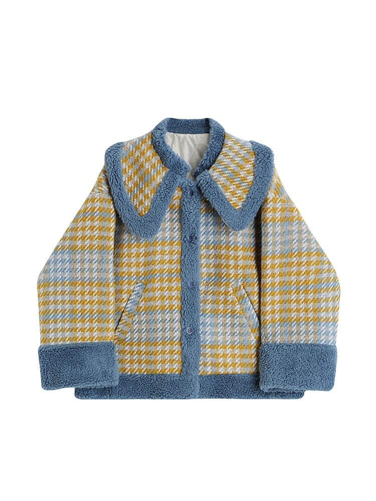 The Beatrix Plaid Winter Overcoat