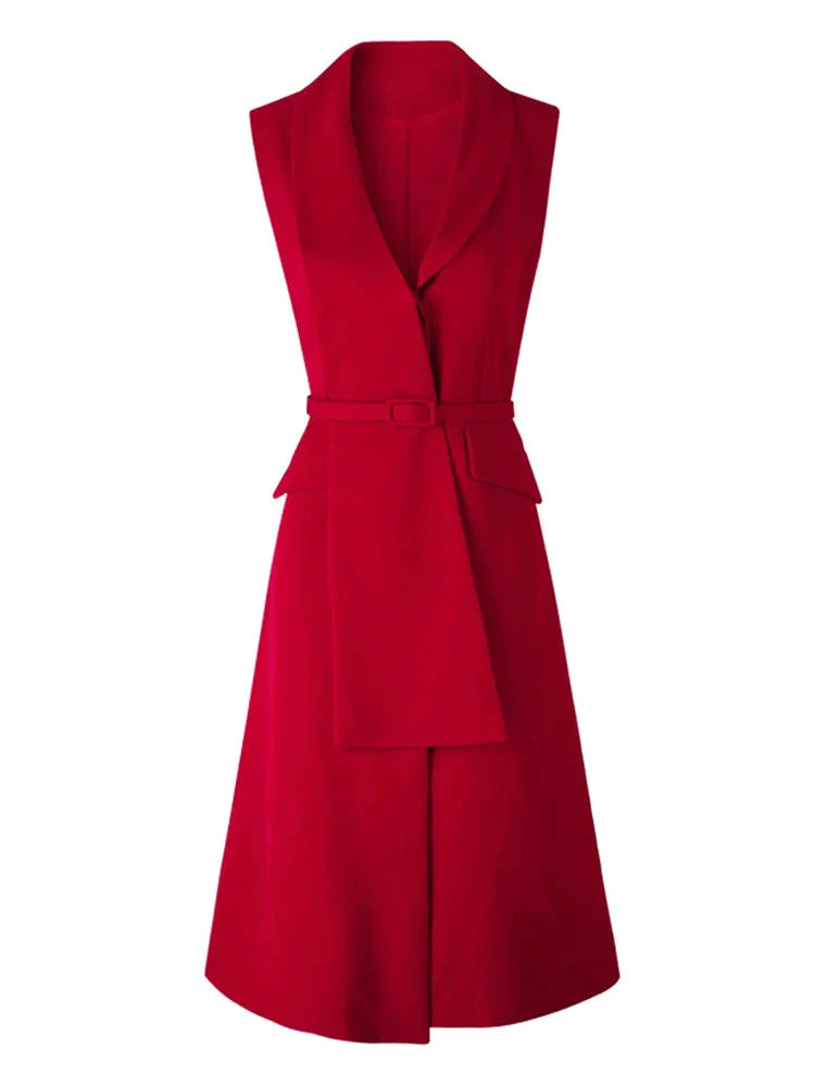The Serena Sleeveless Patchwork Dress