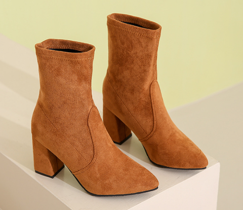 Everyday Slay Block Heel Booties