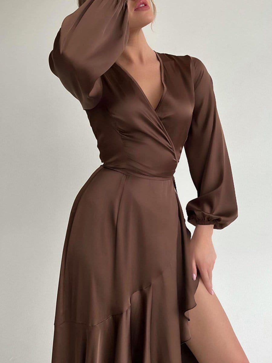 Ada Asymmetrical Midi Dress